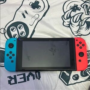 Nintendo Handheld Console - Blue and Red